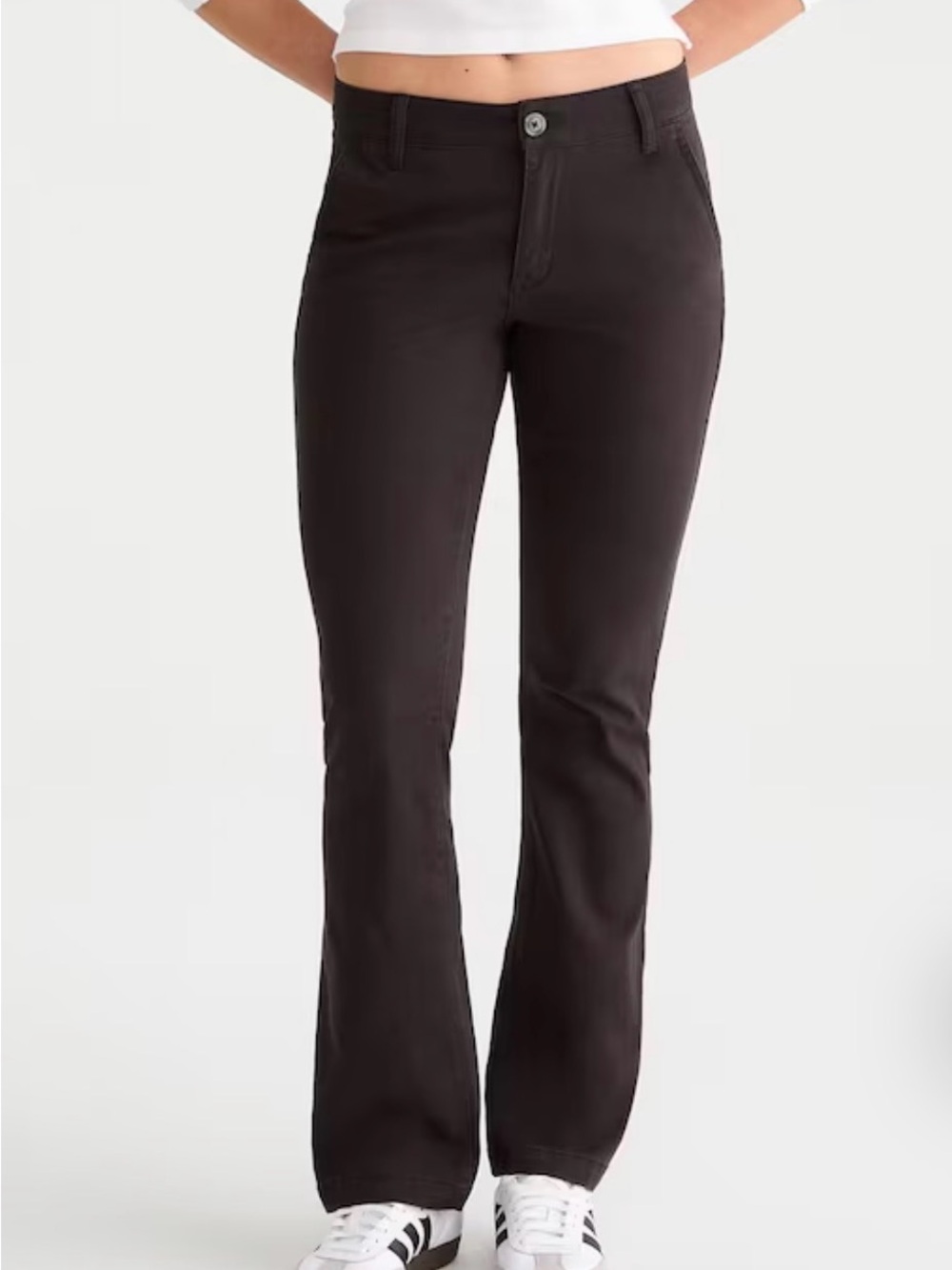 Aeropostale Women’s Black Classic Stretch Black Pant Size 8R NWT